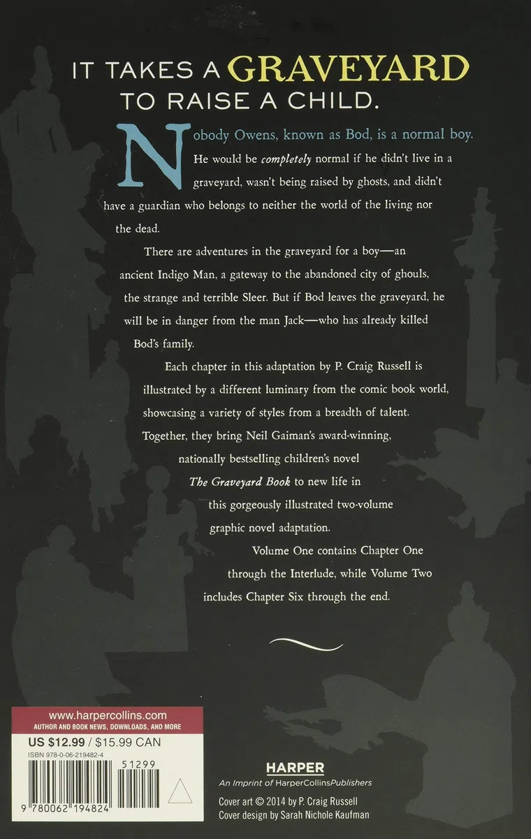 The Graveyard Book Graphic Novel: Volume 1: Neil Gaiman, P. Craig Russell