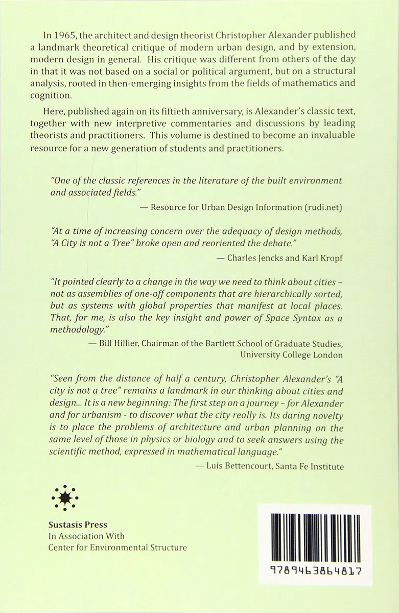 A City is Not a Tree: 50th Anniversary Edition