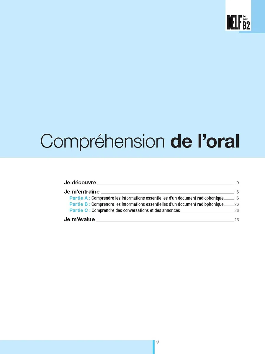 DELF B2 TOUT PUBLIC NOUVEAU FORMAT DEPR: Nouveau format d'épreuves (HACHETTE) Francés