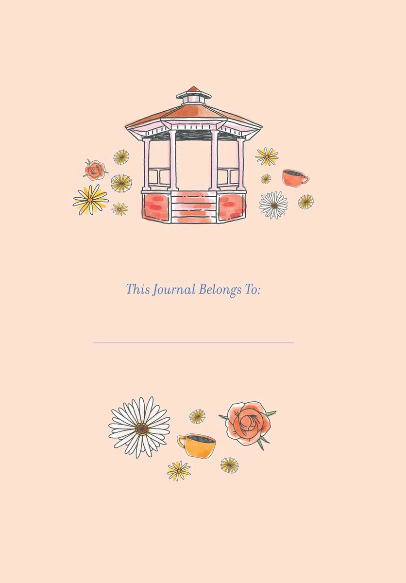 Gilmore Girls Embroidered Journal
