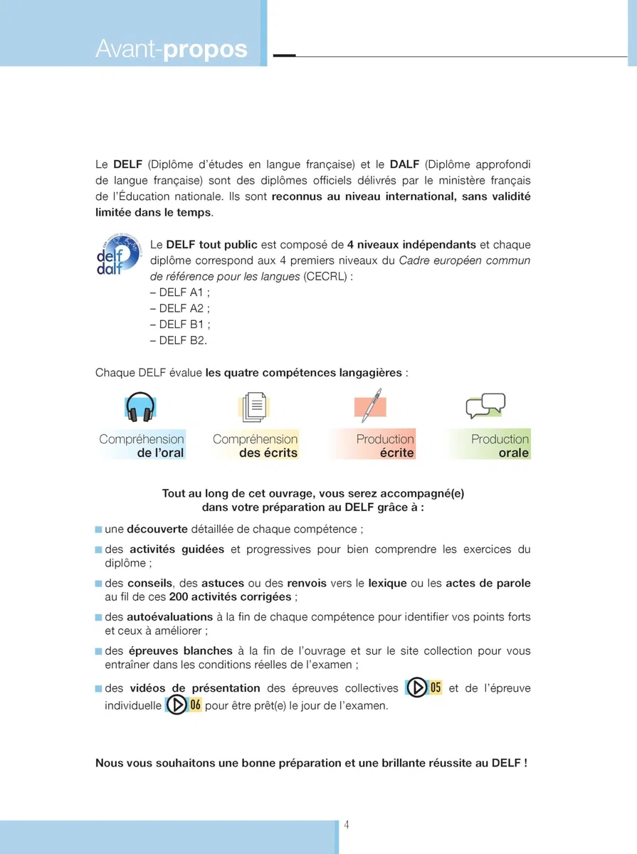 DELF B2 TOUT PUBLIC NOUVEAU FORMAT DEPR: Nouveau format d'épreuves (HACHETTE) Francés