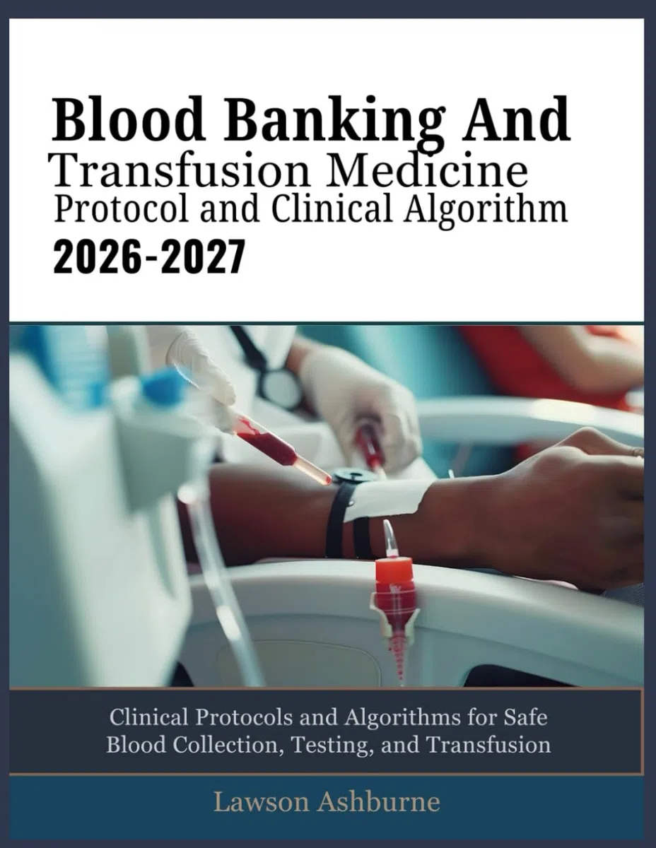 BLOOD BANKING AND TRANSFUSION MEDICINE PROTOCOL AND CLINICAL ALGORITHM 2026-2027: Clinical Protocols and Algorithms for Safe Blood Collection, Testing, and Transfusion