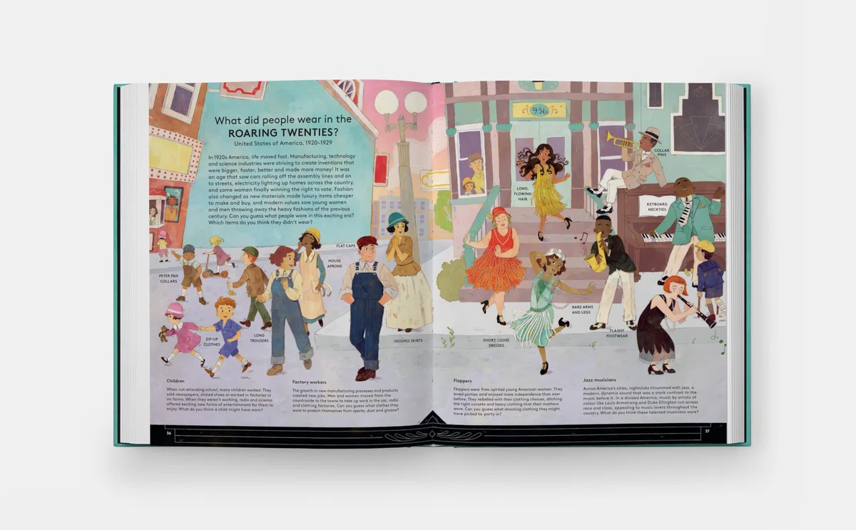 Get dressed!: A Historical Guessing Game for Fashion Lovers (CHILDRENS BOOKS)