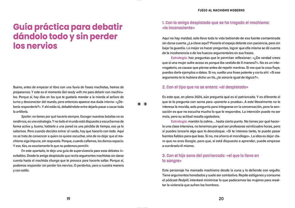 Fuego al machismo moderno: Respuestas feministas para frenar la nueva ola misógina (GROU)