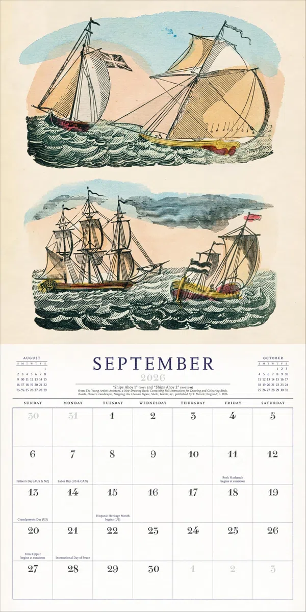 World of John Derian Wall Calendar 2026