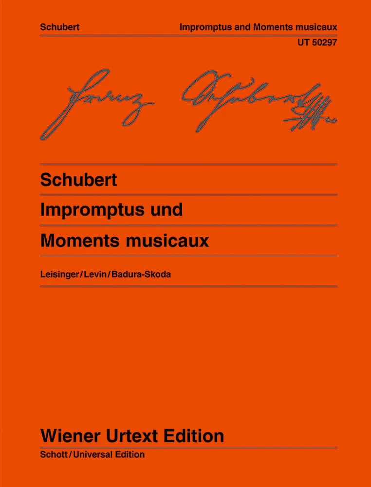 Impromptus and Moments Musicaux Piano (Wiener Urtext Edition): Edited from the sources by Ulrich Leisinger, Notes on interpretation by Robert D. Levin, Fingerings by Paul Badura-Skoda. piano.