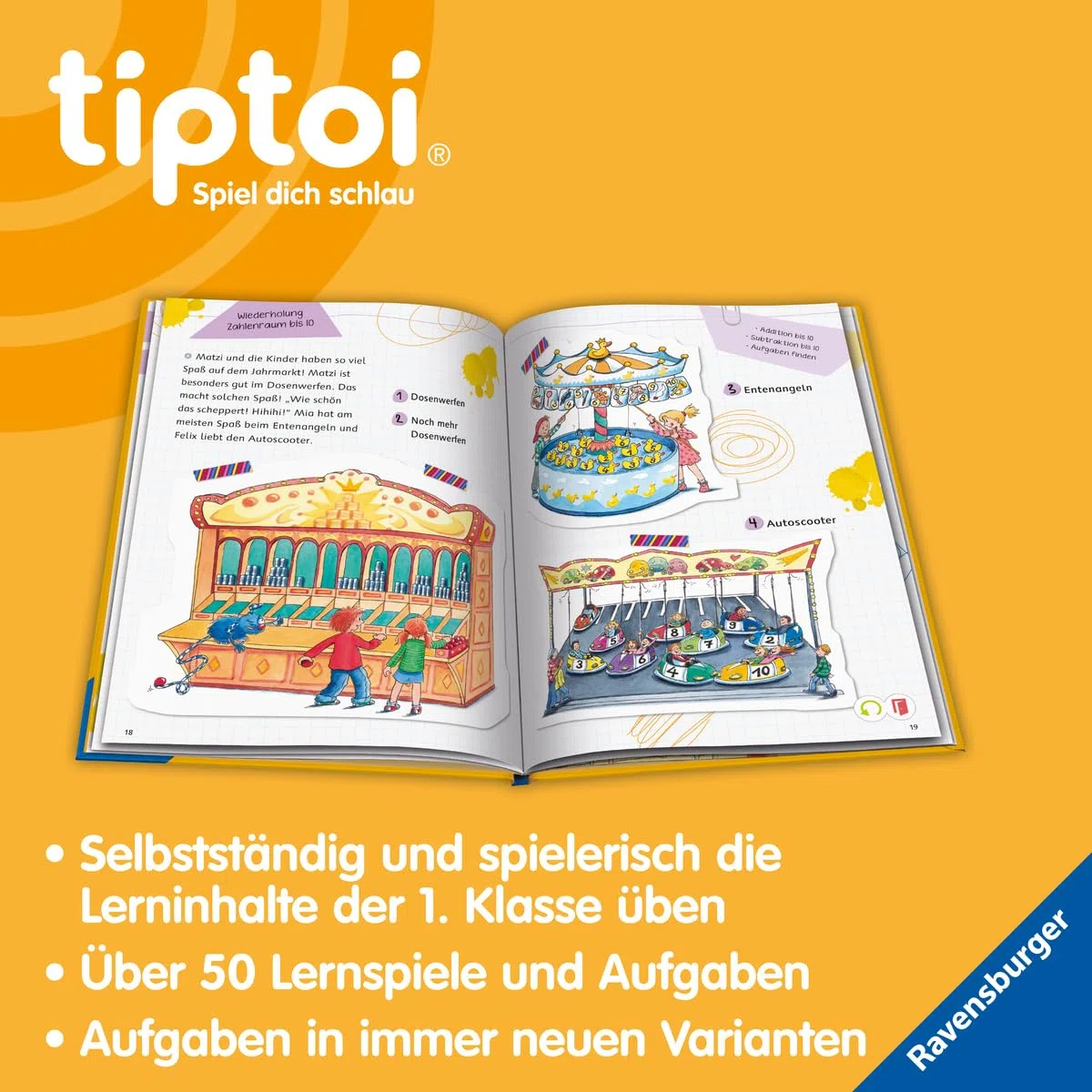 tiptoi® Lern mit mir! Mathe 1. Klasse
