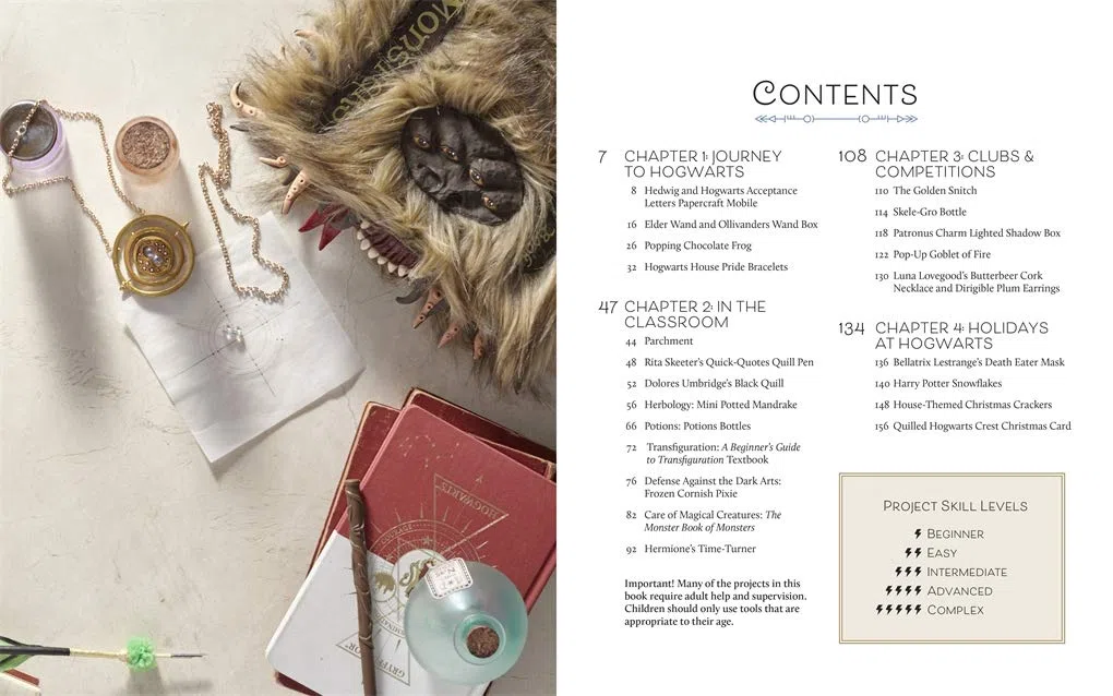 Harry Potter: Crafting Wizardry: The official Harry Potter Craft Book, with 32 pages of press-outs and templates!