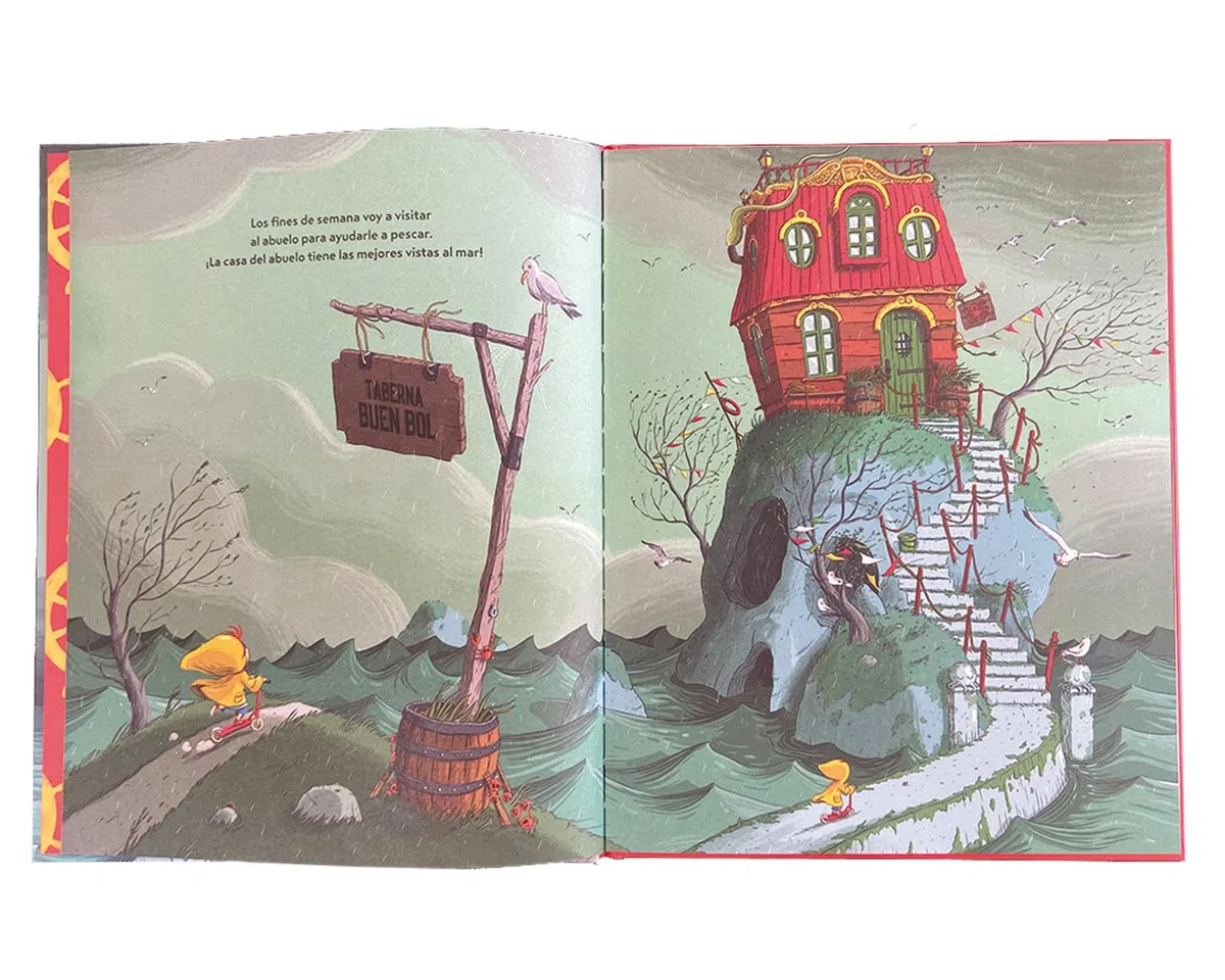 La misteriosa y sorprendente casa del abuelo. Libro con solapas. A partir de 4 años (Casas misteriosas)