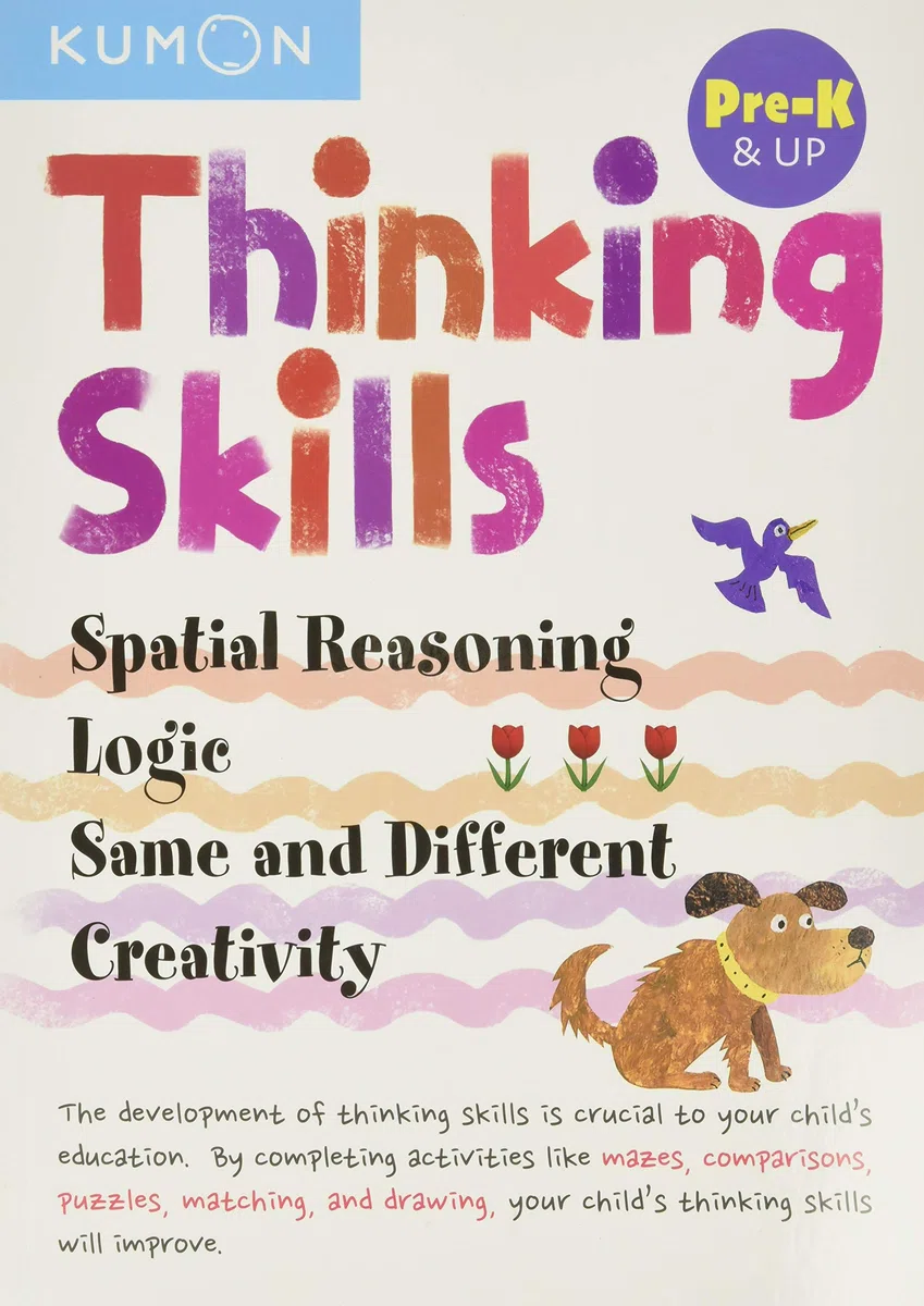 Thinking Skills Pre-K & Up (Tswk): Spatial Reasoning, Logic, Same and Different, Creativity