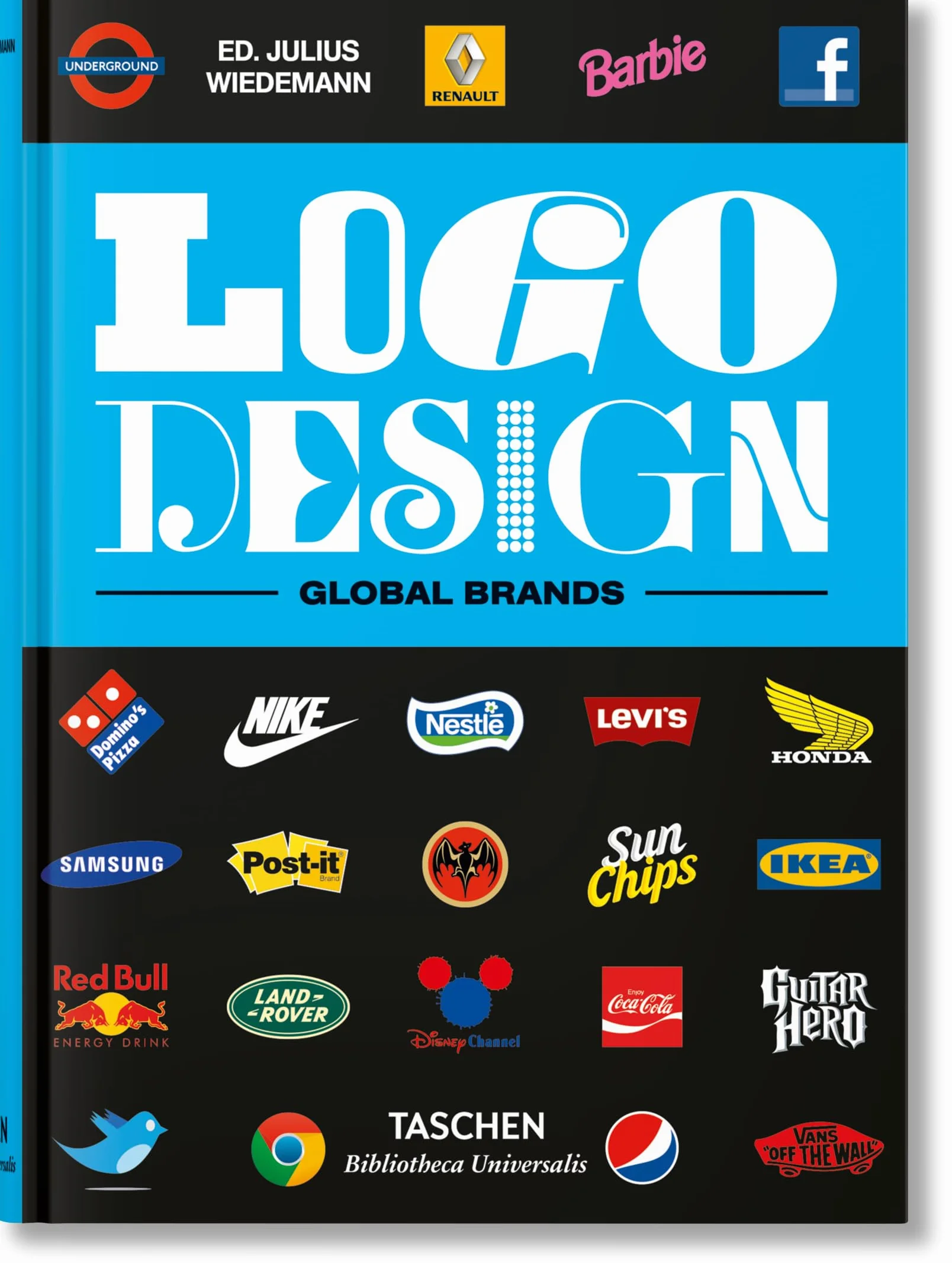 Logo Design Vol. 2 (alemán, francés, inglés): Global Brands (Bibliotheca Universalis)