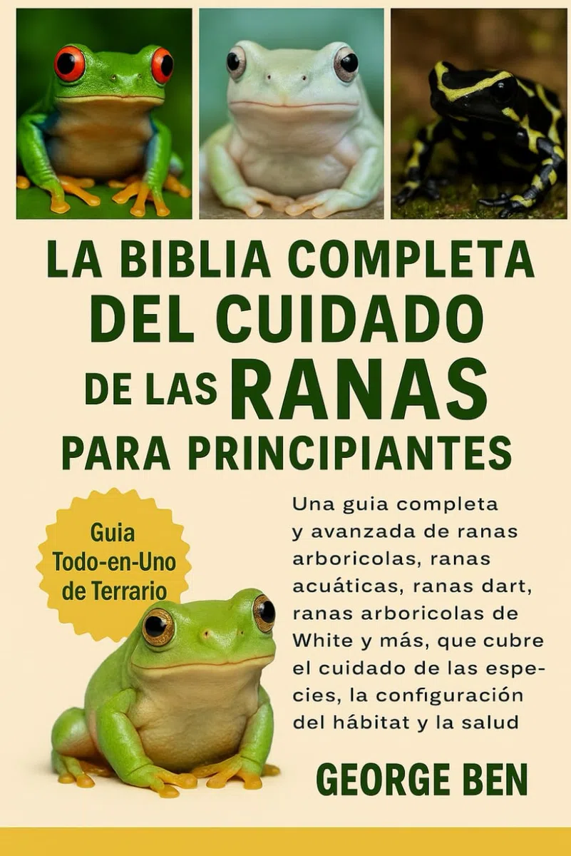 LA BIBLIA COMPLETA DEL CUIDADO DE LAS RANAS PARA PRINCIPIANTES