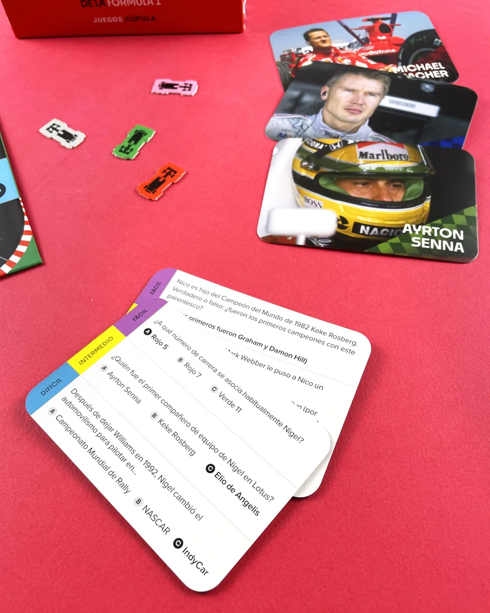 Gran Premio Trivial: Pon a prueba tus conocimientos sobre carreras (Juegos Cúpula)