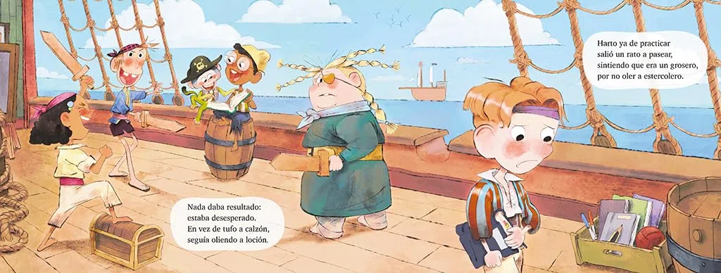 Escuela de piratas (Cuentos que cuentan)