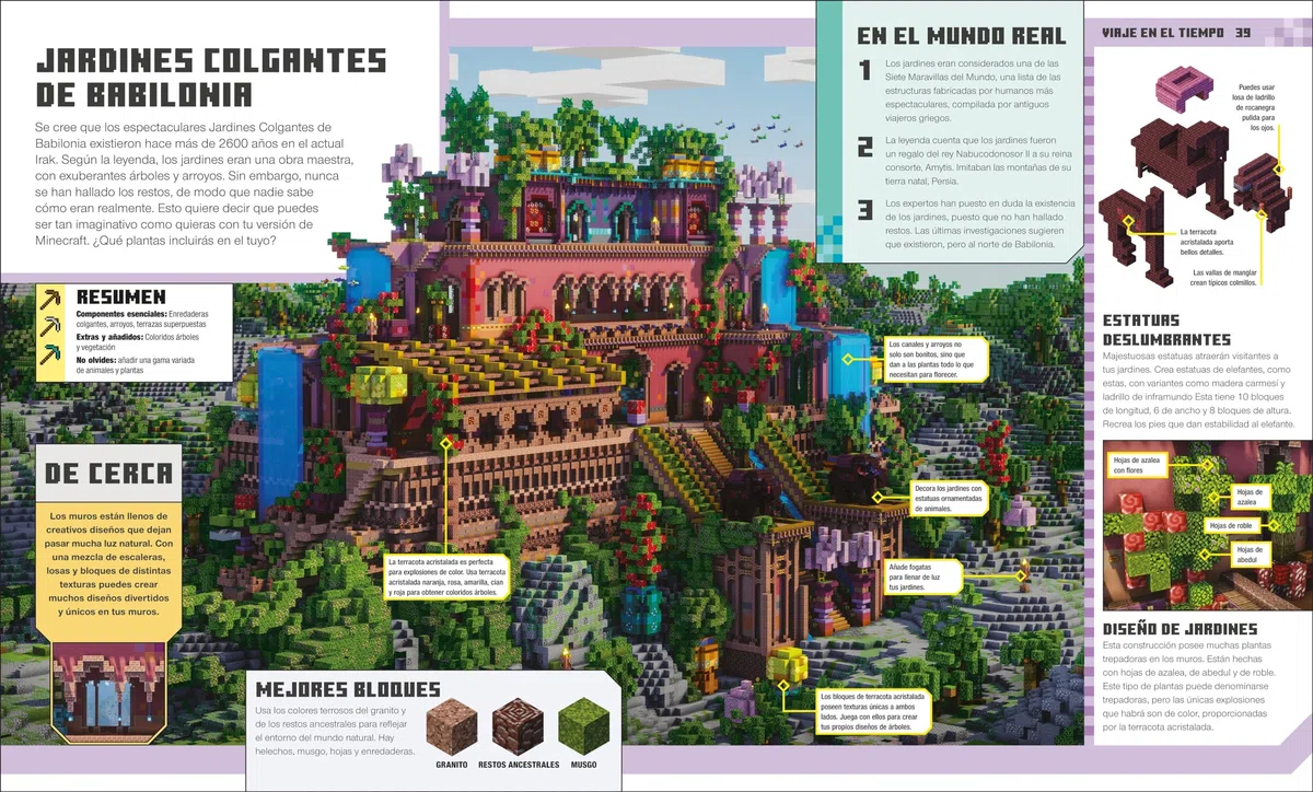 Minecraft: El libro de las ideas: Crea el mundo real en Minecraft. Más de 70 construcciones increíbles