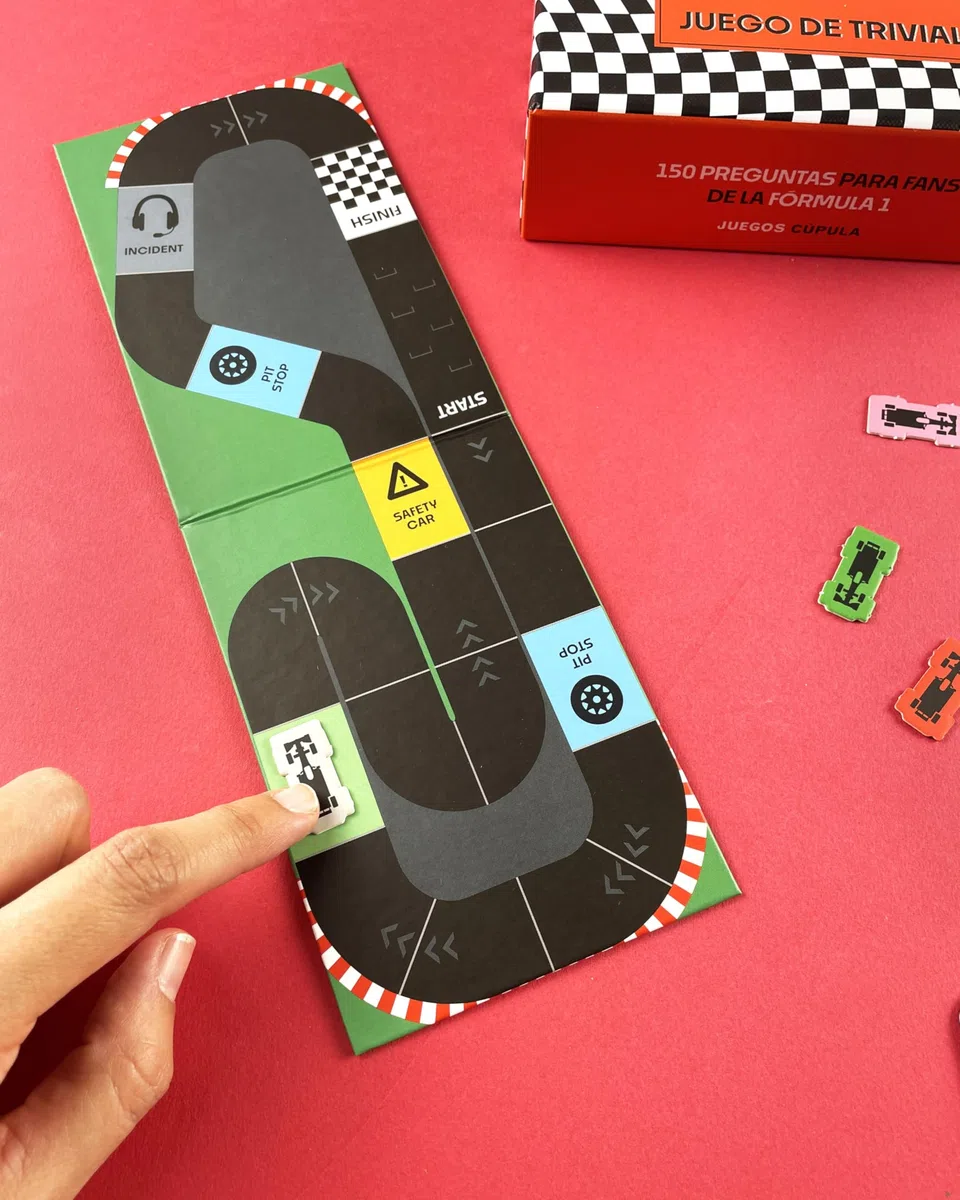 Gran Premio Trivial: Pon a prueba tus conocimientos sobre carreras (Juegos Cúpula)
