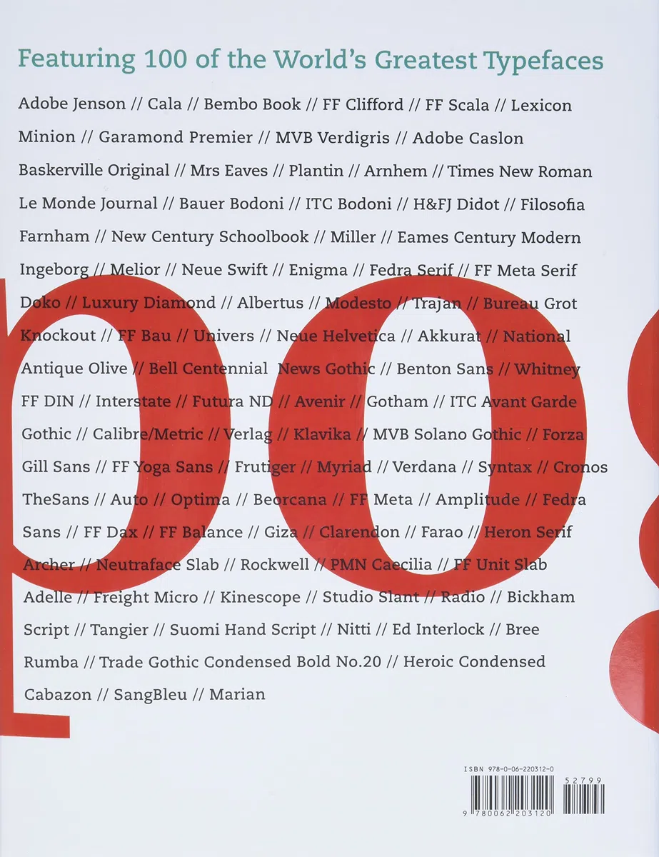 The Anatomy of Type: A Graphic Guide to 100 Typefaces