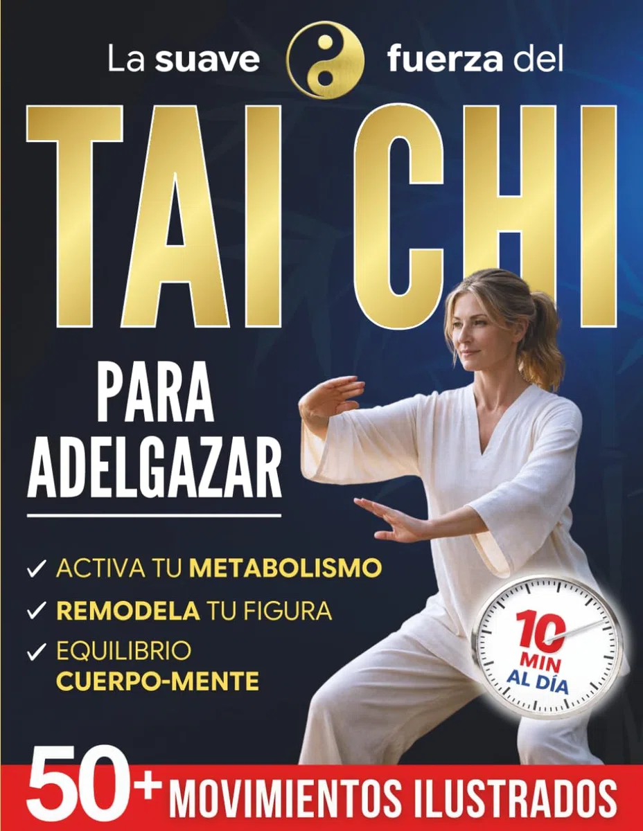 La Suave Fuerza del Tai Chi para adelgazar: La práctica diaria para recuperar ligereza, flexibilidad y serenidad en solo 10 minutos al día | Más de 50 movimientos ilustrados para principiantes