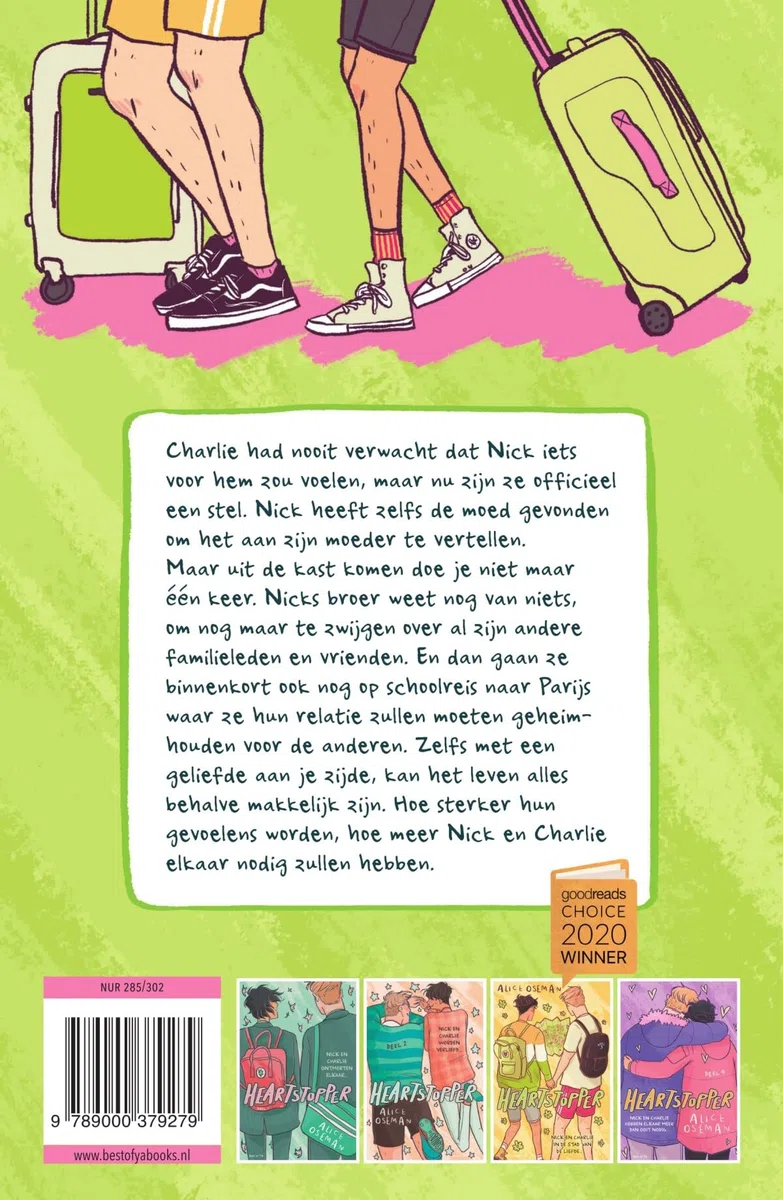 Heartstopper: Nick en Charlie in de stad van de liefde…