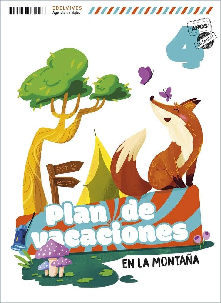 Plan de vacaciones - En la montaña - 4 años (CUADERNOS VACACIONES)