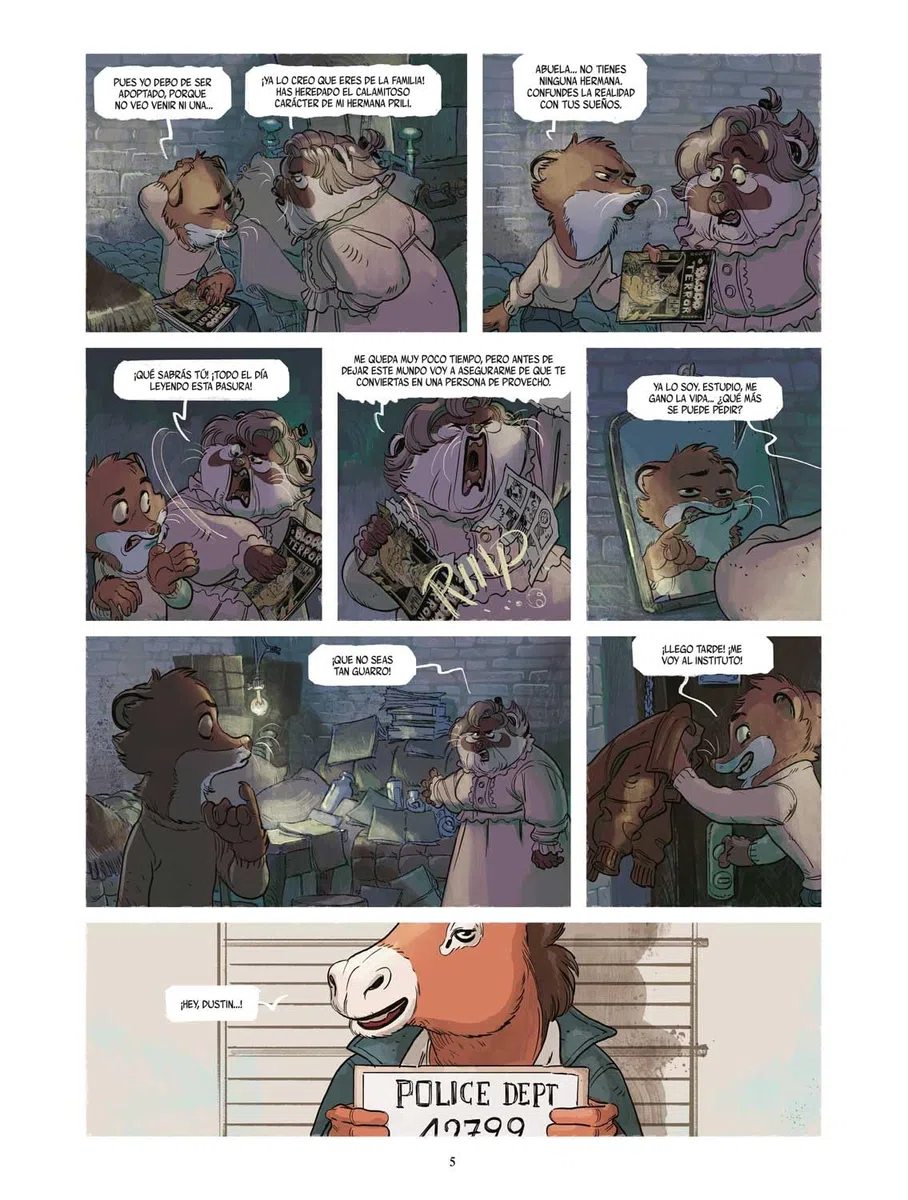 BLACKSAD STORIES: WEEKLY: 1