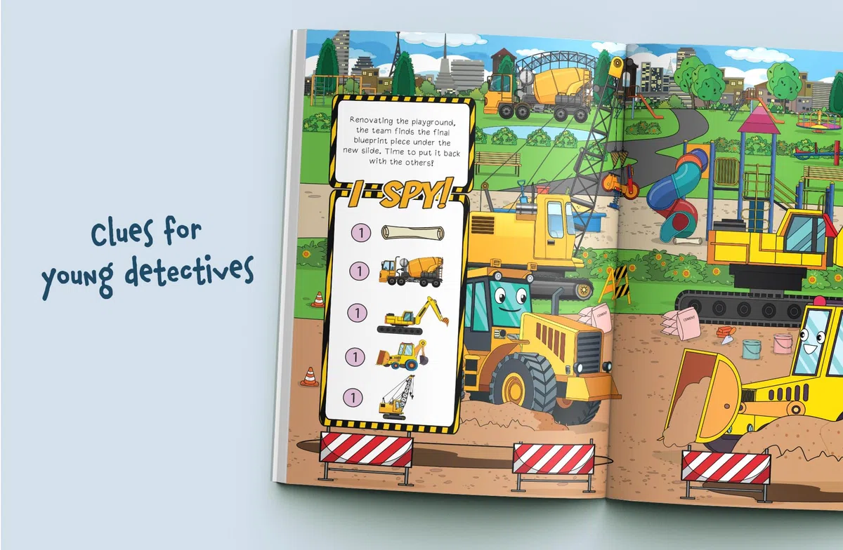 I Spy Vehicles 2-in-1: Spot Awesome Vehicles & Construction Vehicles! A Big Search and Find Book for Toddlers (I Spy 2-in-1 Books for Toddlers)
