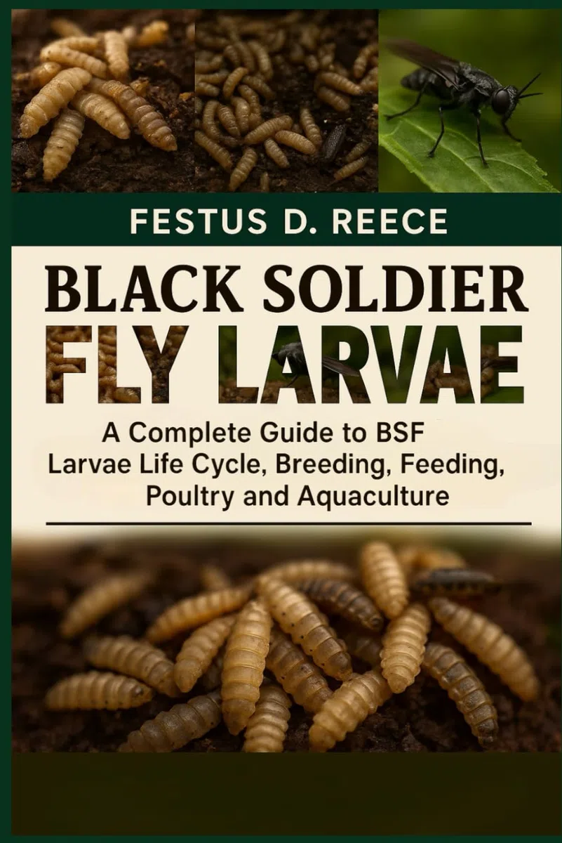 BLACK SOLDIER FLY LARVAE: A Complete Guide to BSF Larvae Life Cycle, Breeding, Harvesting, Feeding, Poultry, and Aquaculture
