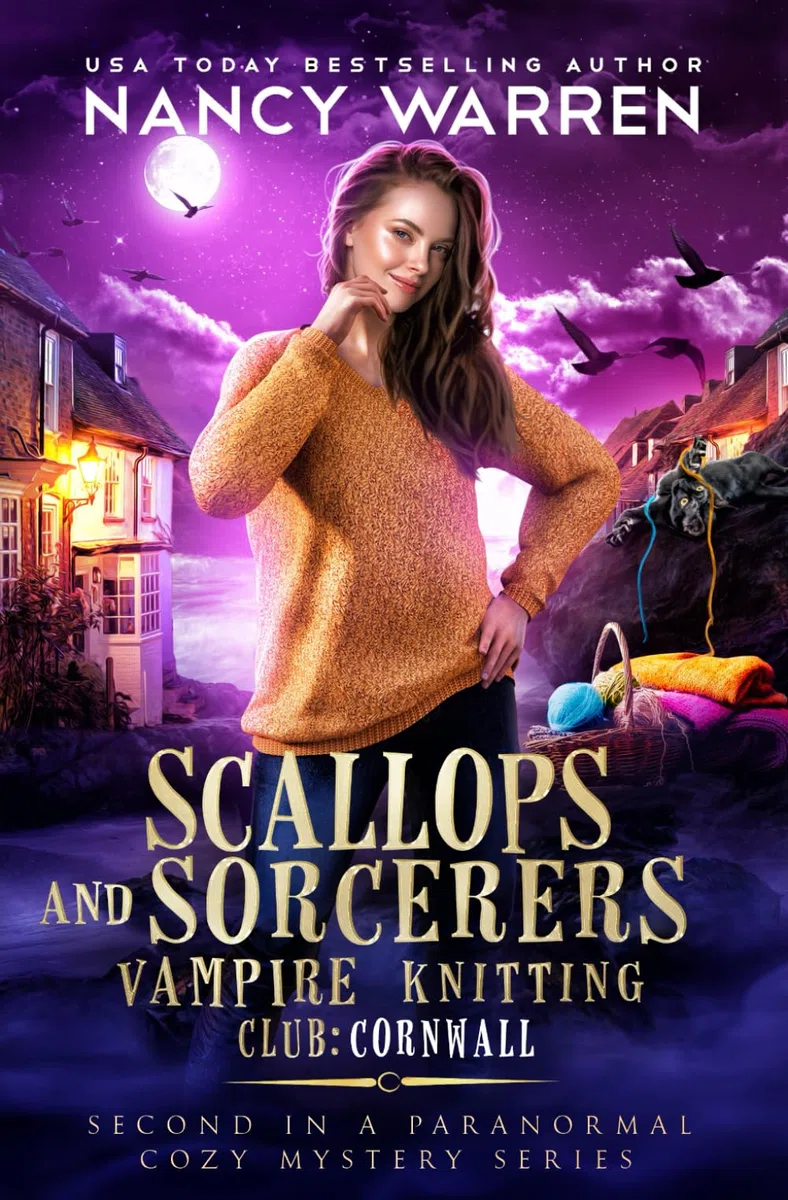 Scallops and Sorcerers: Vampire Knitting Club: Cornwall: 2