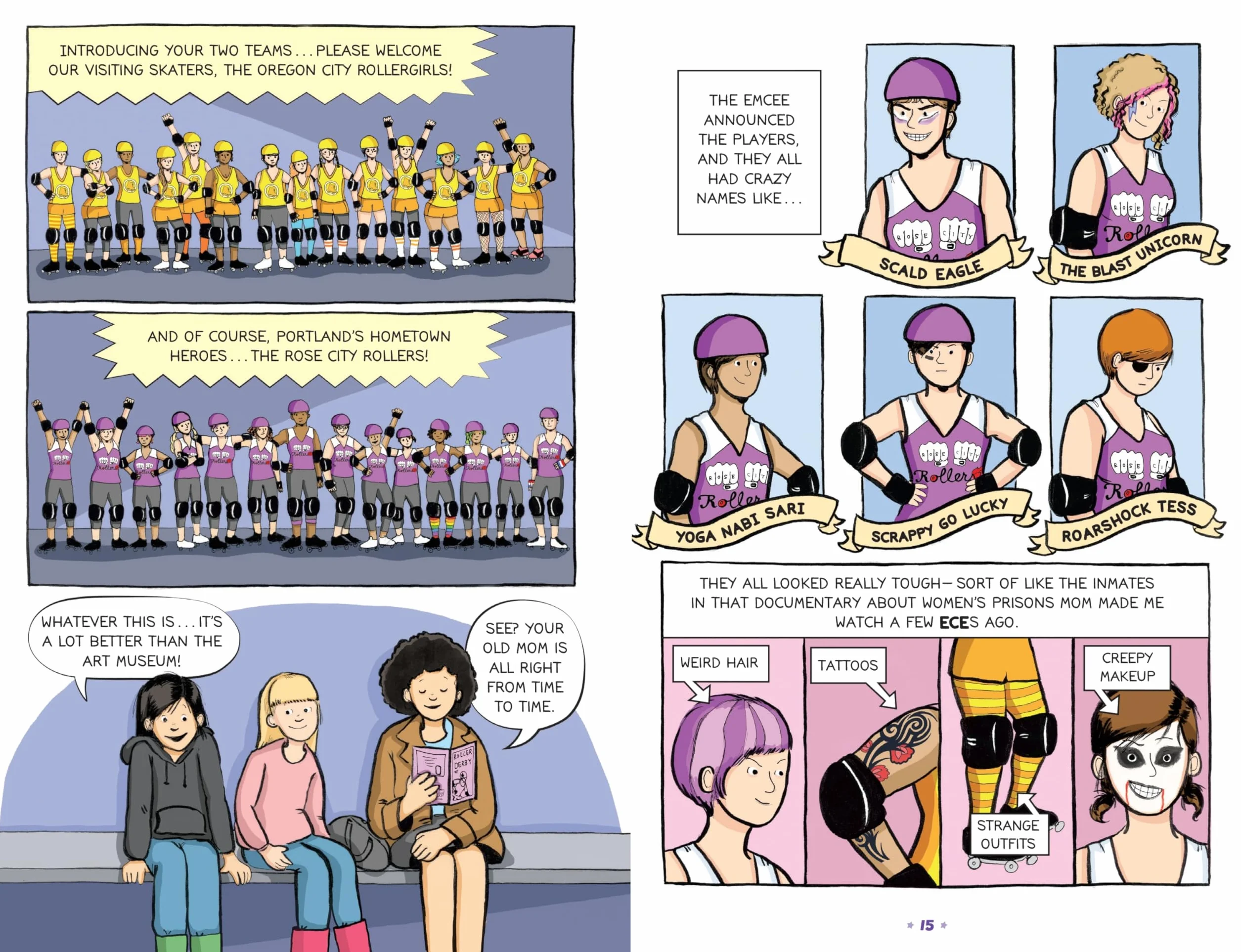 Roller Girl: A graphic novel