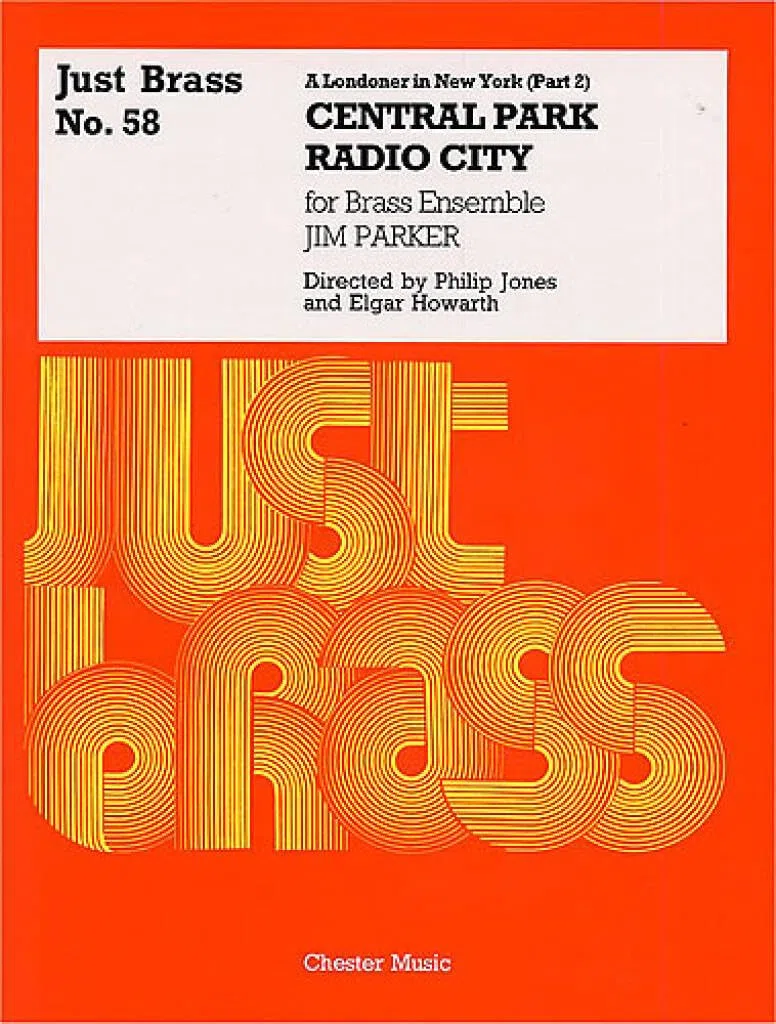 Jim parker: a londoner in new york (part 2) - score/parts (just brass no.58)