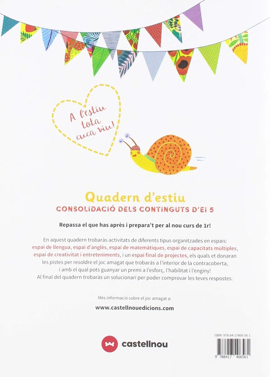 FARÉ 1R DE PRIMÀRIA. QUADERN D'ESTIU