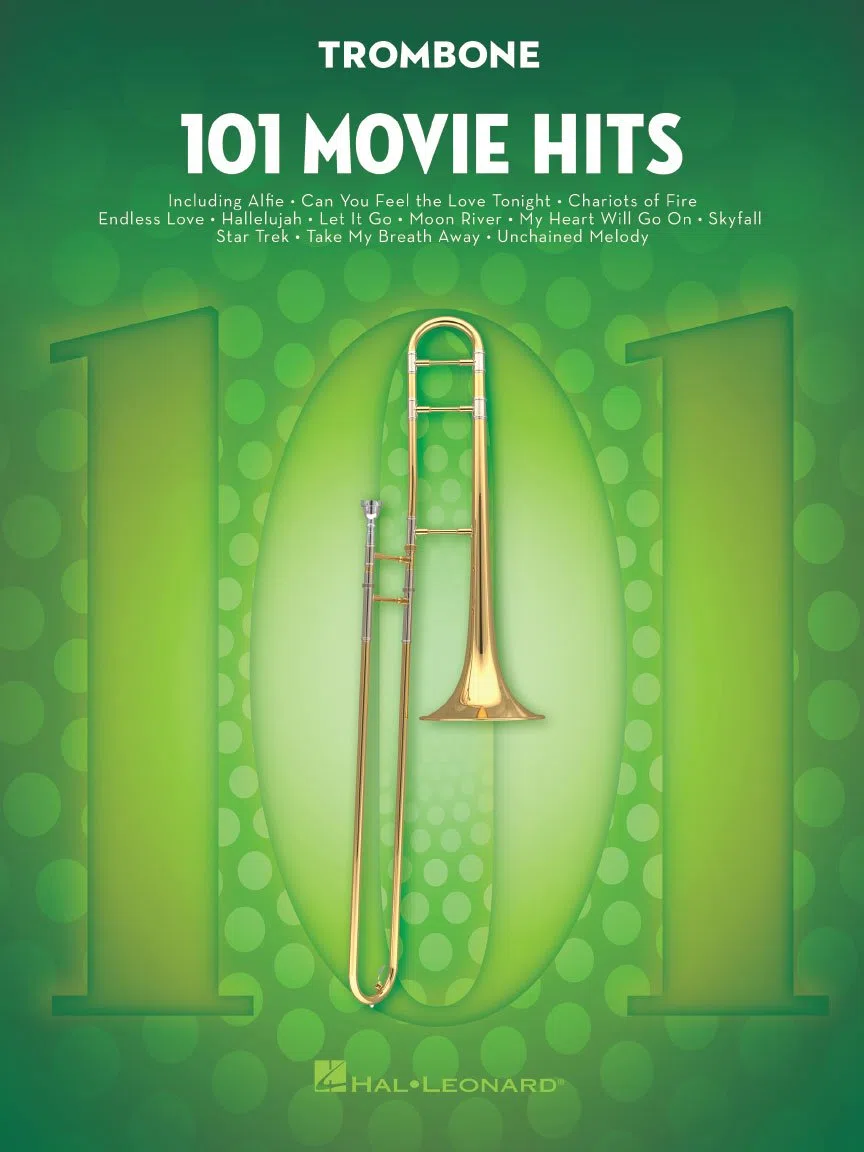 101 movie hits for trombone trombone