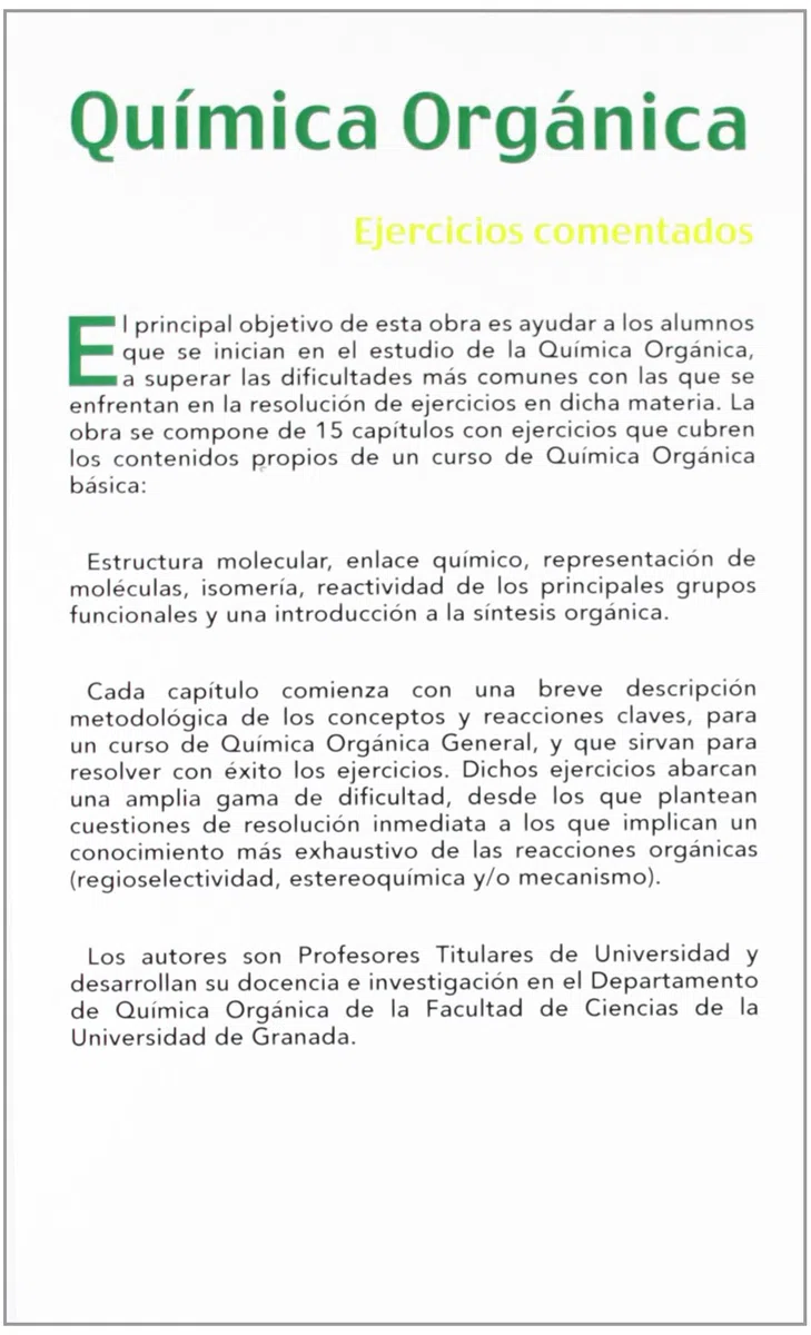 Química Orgánica (SIN COLECCION)