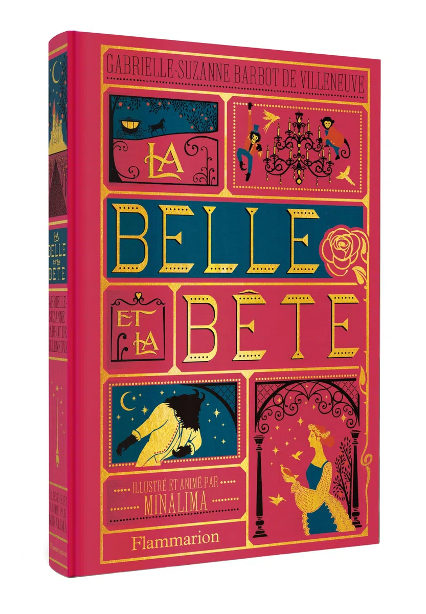 La Belle et la Bête: Illustré et animé par Minalima
