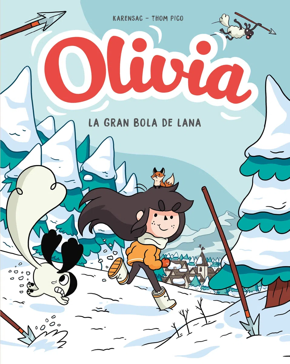Olivia y la gran bola de lana (Olivia 3): Olivia la gran bola de lana / Olivia and the Great Big Ball of Wool (Escritura desatada)