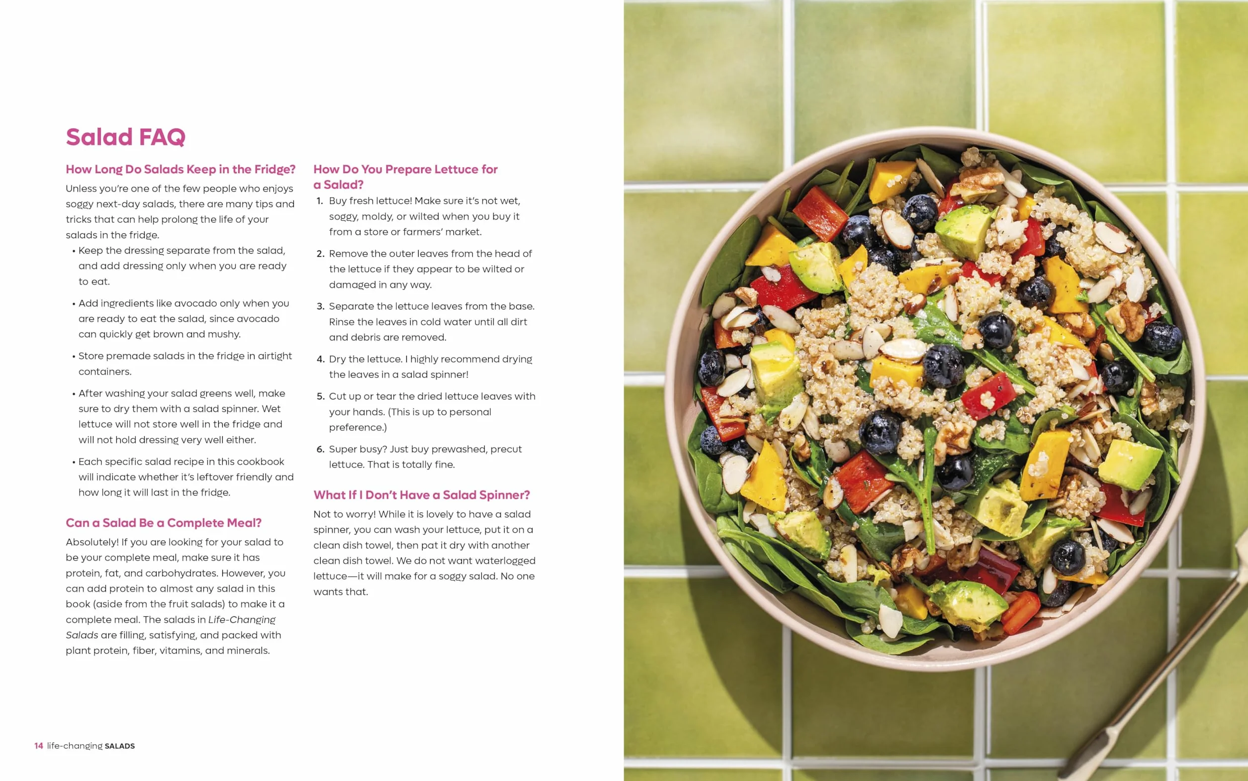Life-Changing Salads: 100 Plant-Based Salads and Dressings Beyond Your Wildest Greens
