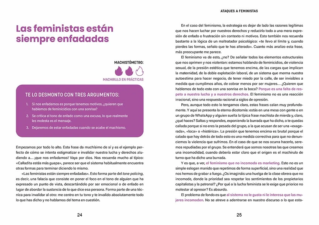 Fuego al machismo moderno: Respuestas feministas para frenar la nueva ola misógina (GROU)