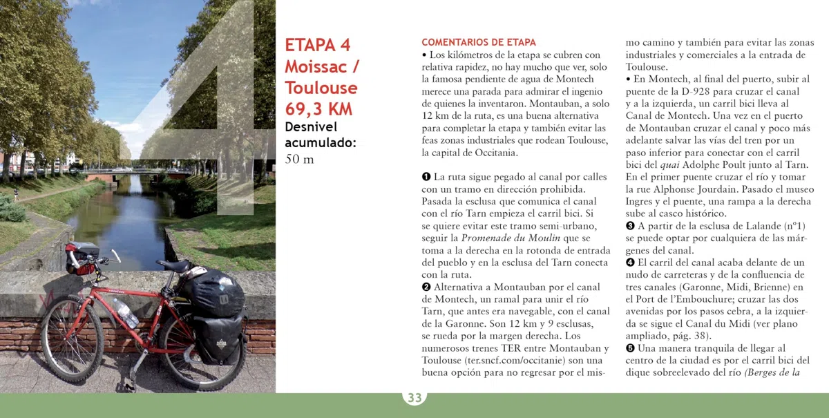 Canal du Midi y Canal del Garona: El Canal de los Dos Mares en Bicicleta: 34 (Bici:map)