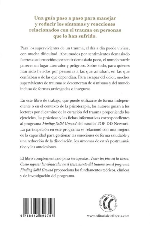 Tener los pies en la tierra: Libro de trabajodel programa Finding Solid Ground.