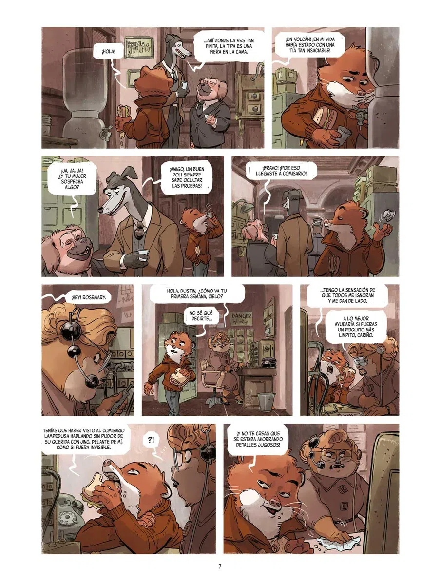 BLACKSAD STORIES: WEEKLY: 1