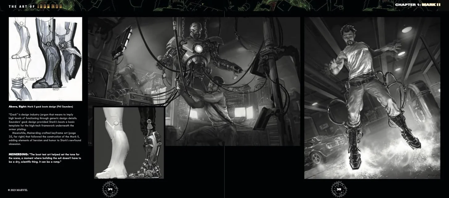 Marvel Studios The Infinity Saga - Iron Man: The Art of the Movie: The Art of the Movie: Iron Man: The Art of the Movie