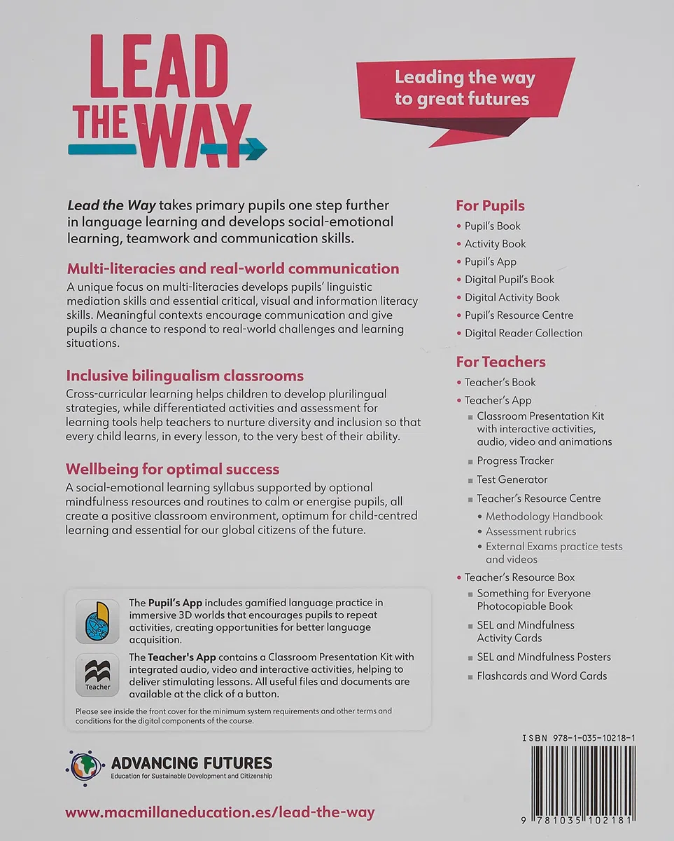LEAD THE WAY 5 Pupil's Book: libro del alumno de inglés para EP, con acceso a la versión digital