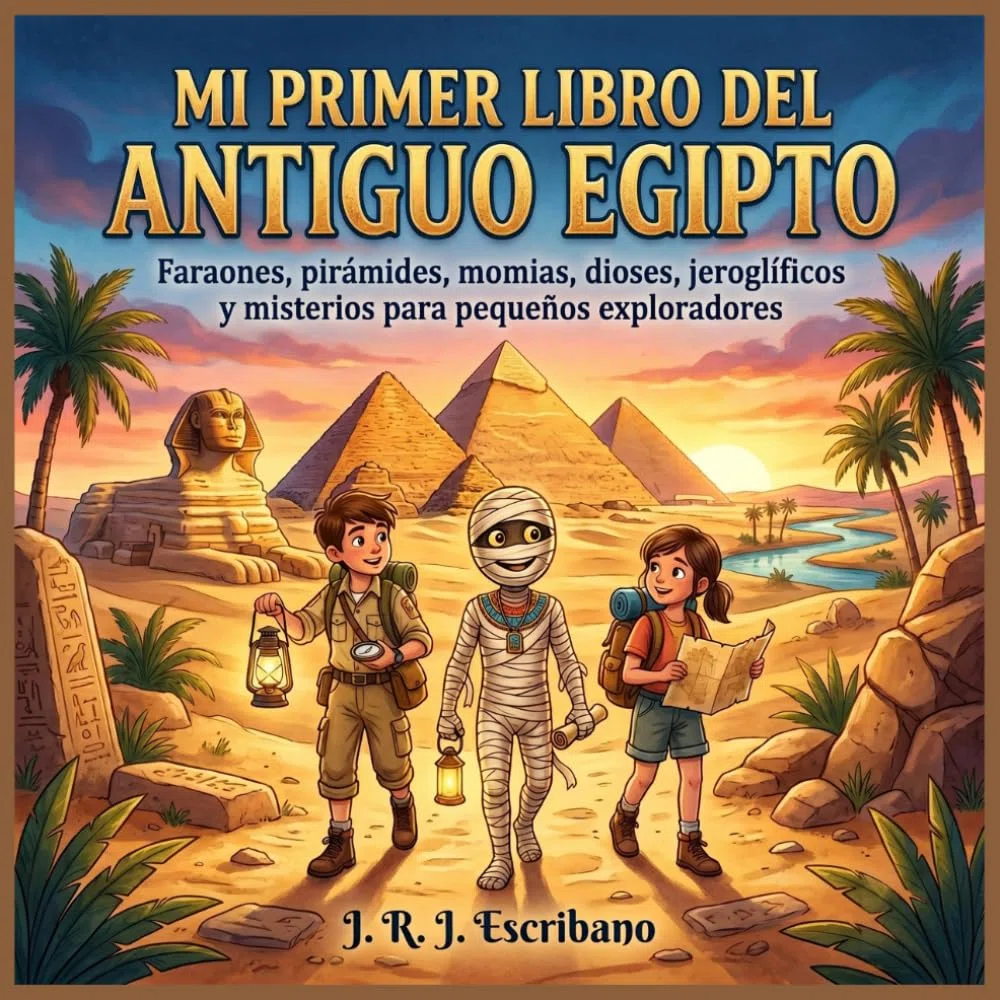 Mi Primer Libro del Antiguo Egipto: Faraones, pirámides, momias, dioses, jeroglíficos y misterios para pequeños grandes exploradores
