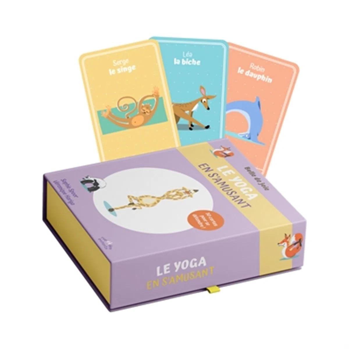 Le yoga en s'amusant: 50 cartes pour se détendre !
