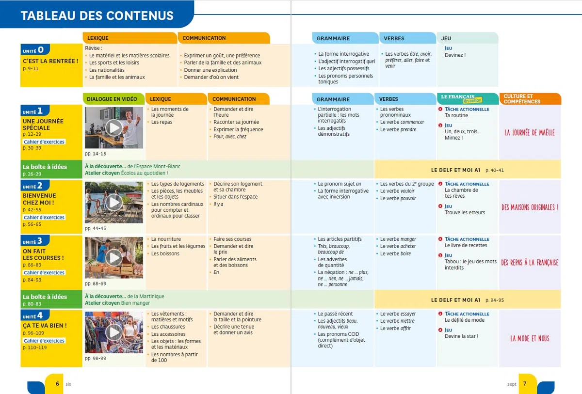 A toi de jouer 2 A1.2: Livre + cahier