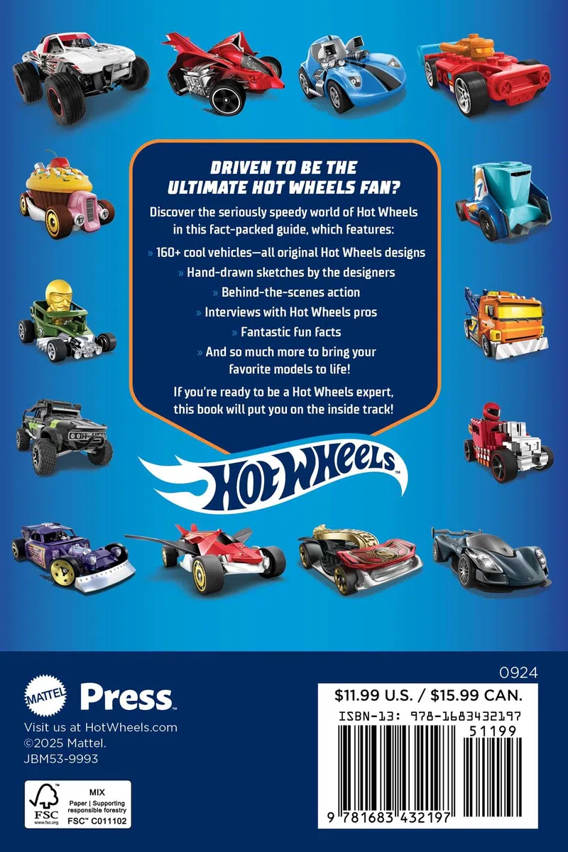 HOT WHEELS ULTIMATE HANDBOOK: A Guide to 160+ Original Designs