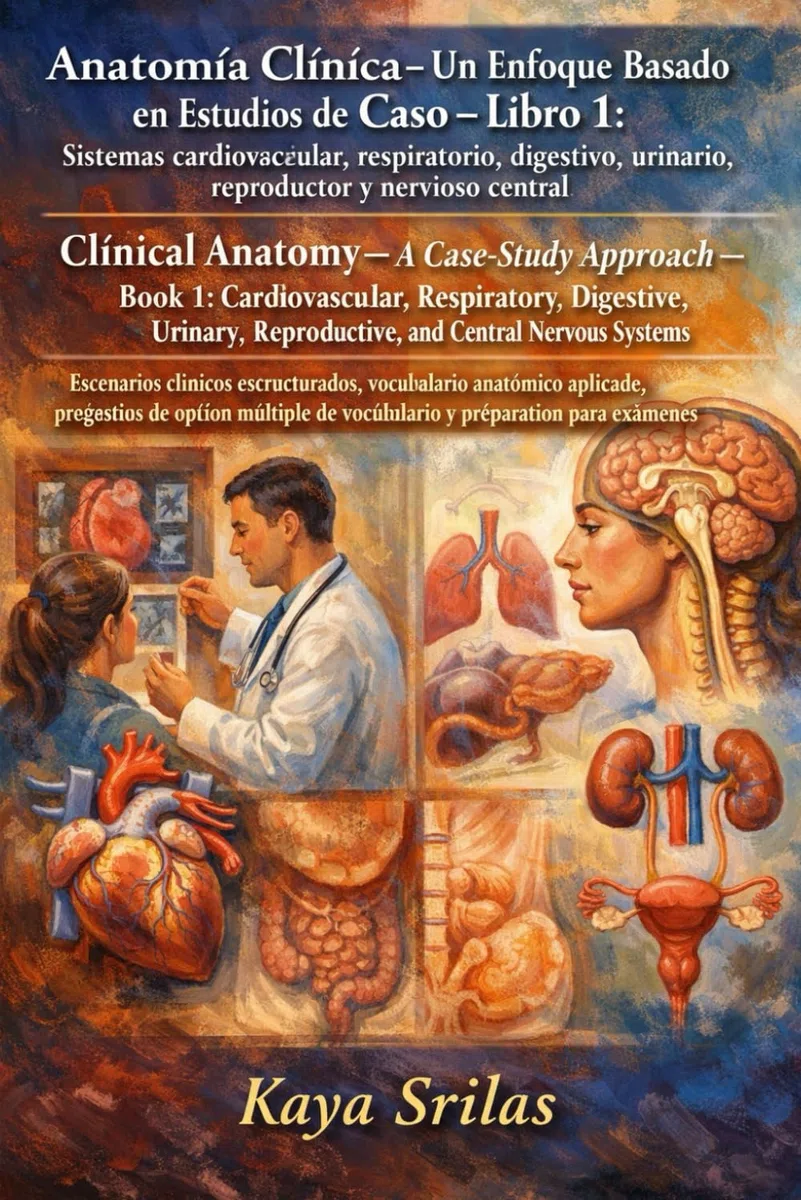Anatomía Clínica — Un Enfoque Basado en Estudios de Caso – Libro 1: Sistemas cardiovascular, respiratorio, digestivo, urinario, reproductor y nervioso ... — Un Enfoque Basado en Estudios de Caso)