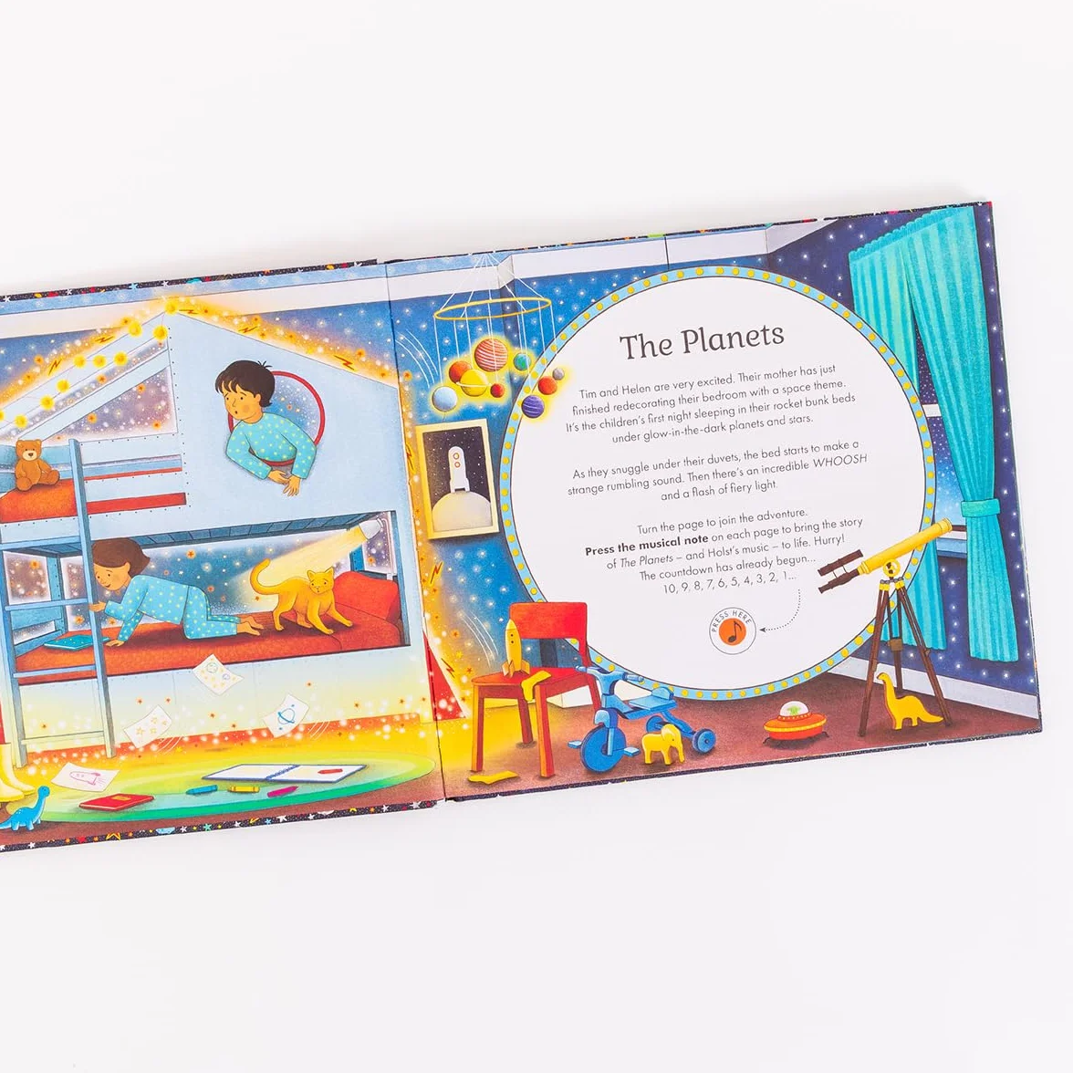 The Story Orchestra: The Planets: Press the note to hear Holst's music (8)
