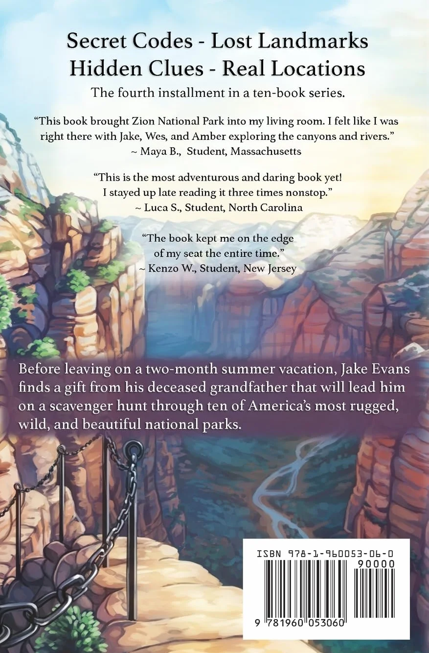 Danger in Zion National Park: A Mystery Adventure: A Mystery Adventure in the National Parks: 4 (National Park Mystery Series)