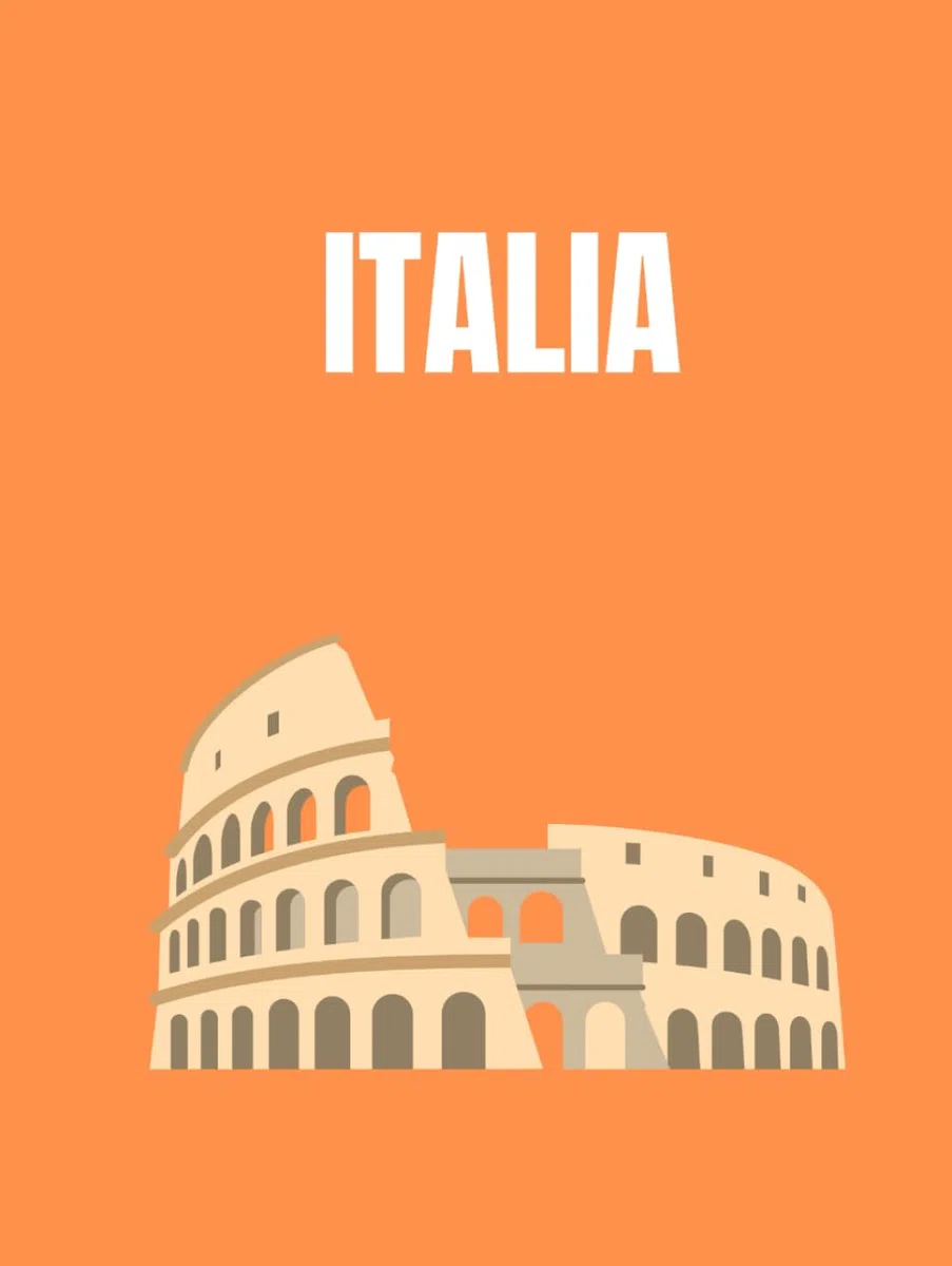 Álbum de fotos 2025- Edición Italia: 80 páginas para recuerdos, scrapbook y viajes